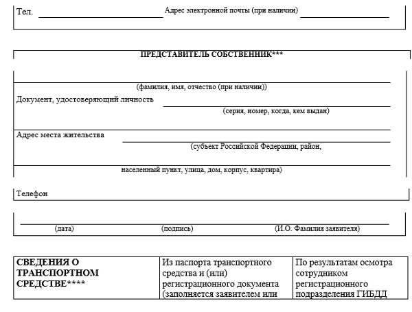 Образец объяснительной в гибдд об утере птс на автомобиль